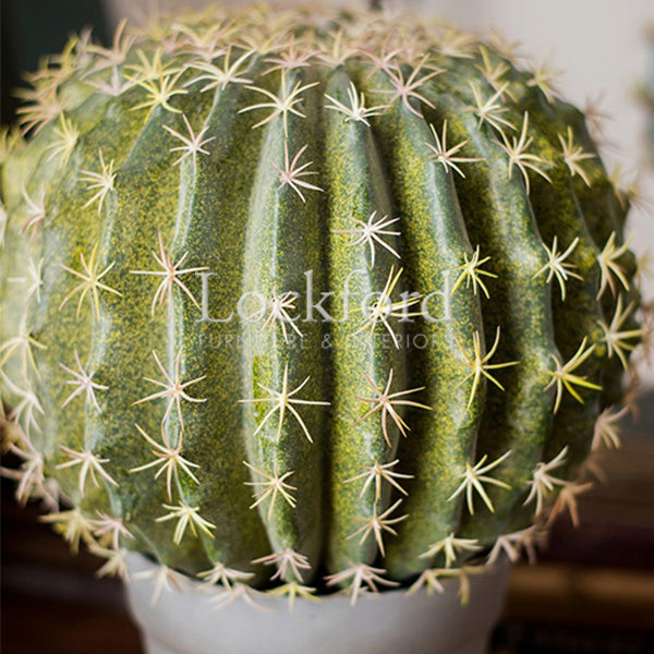 Lockford Artificial Ball Cactus Plant Decor