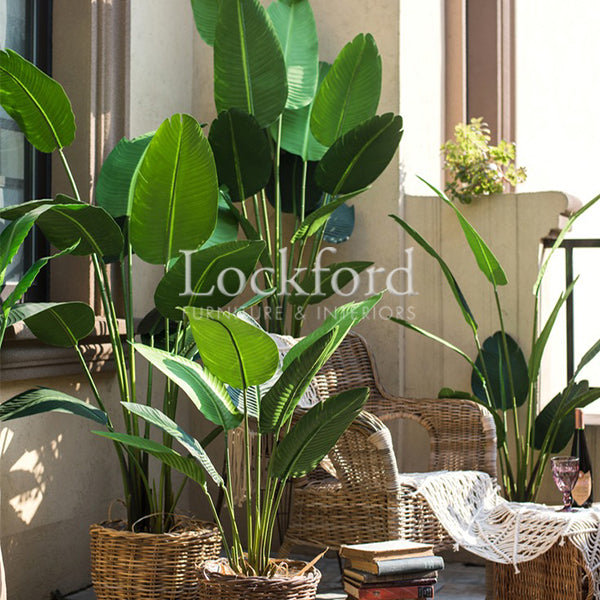 Lockford Artificial Banana Tree Decor - More Sizes