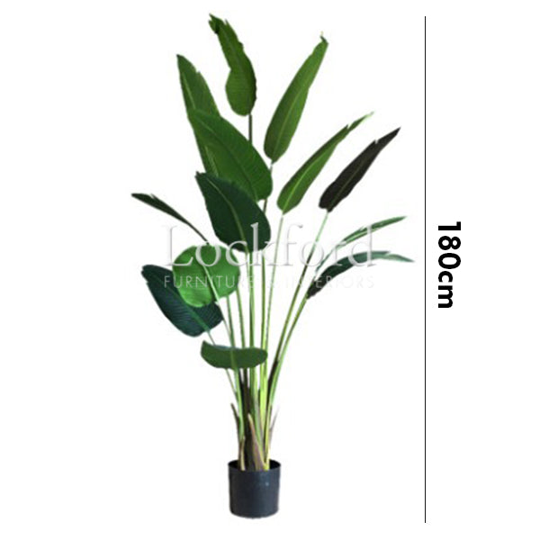 Lockford Artificial Banana Tree Decor - More Sizes